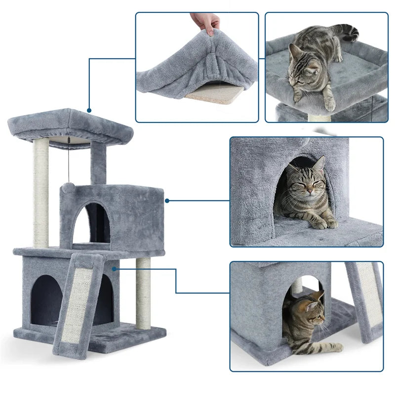 Cat Tree Scratch Toy