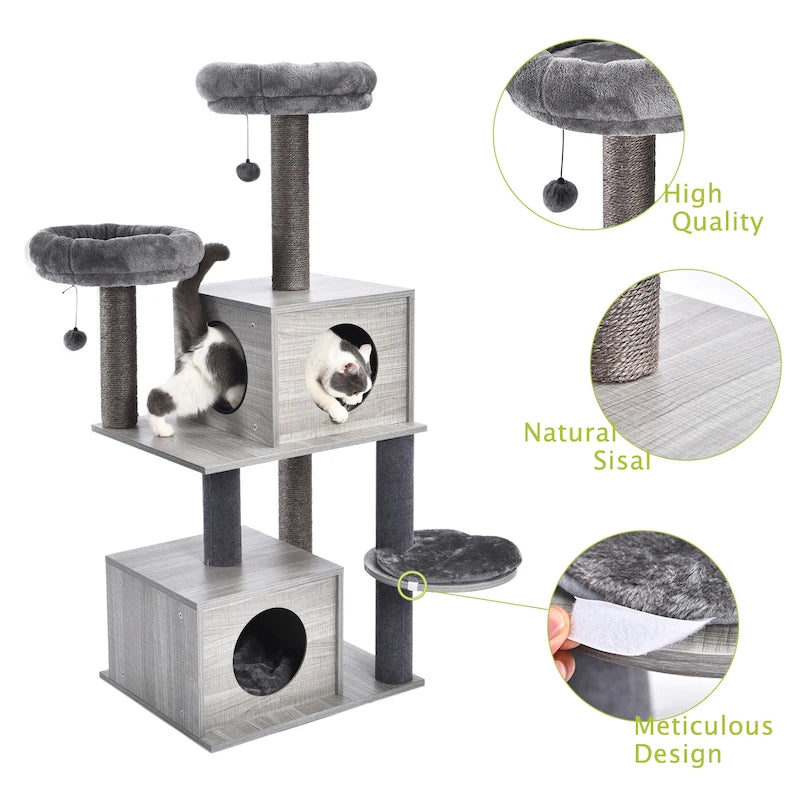 Cat Tree Scratch Toy