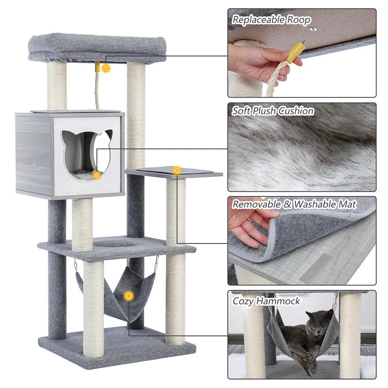 Cat Tree Scratch Toy