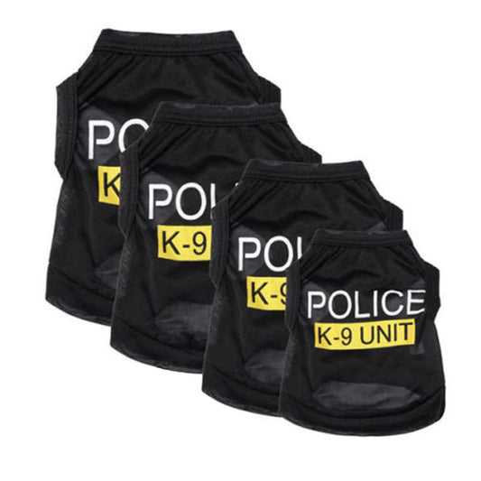 Police Suit Pet Apparel