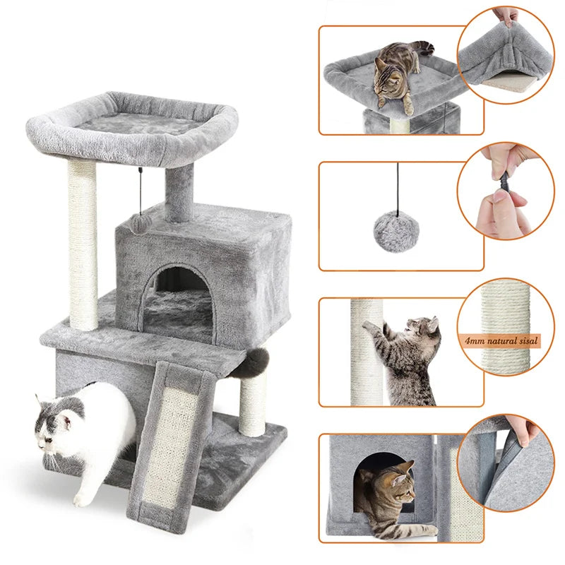 Cat Tree Scratch Toy