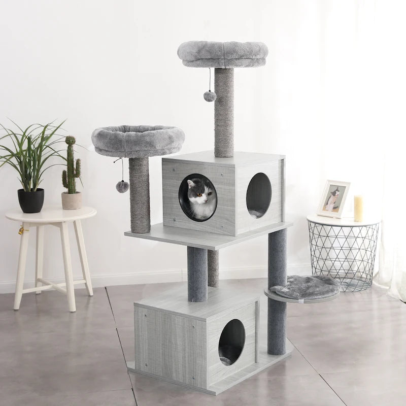 Cat Tree Scratch Toy