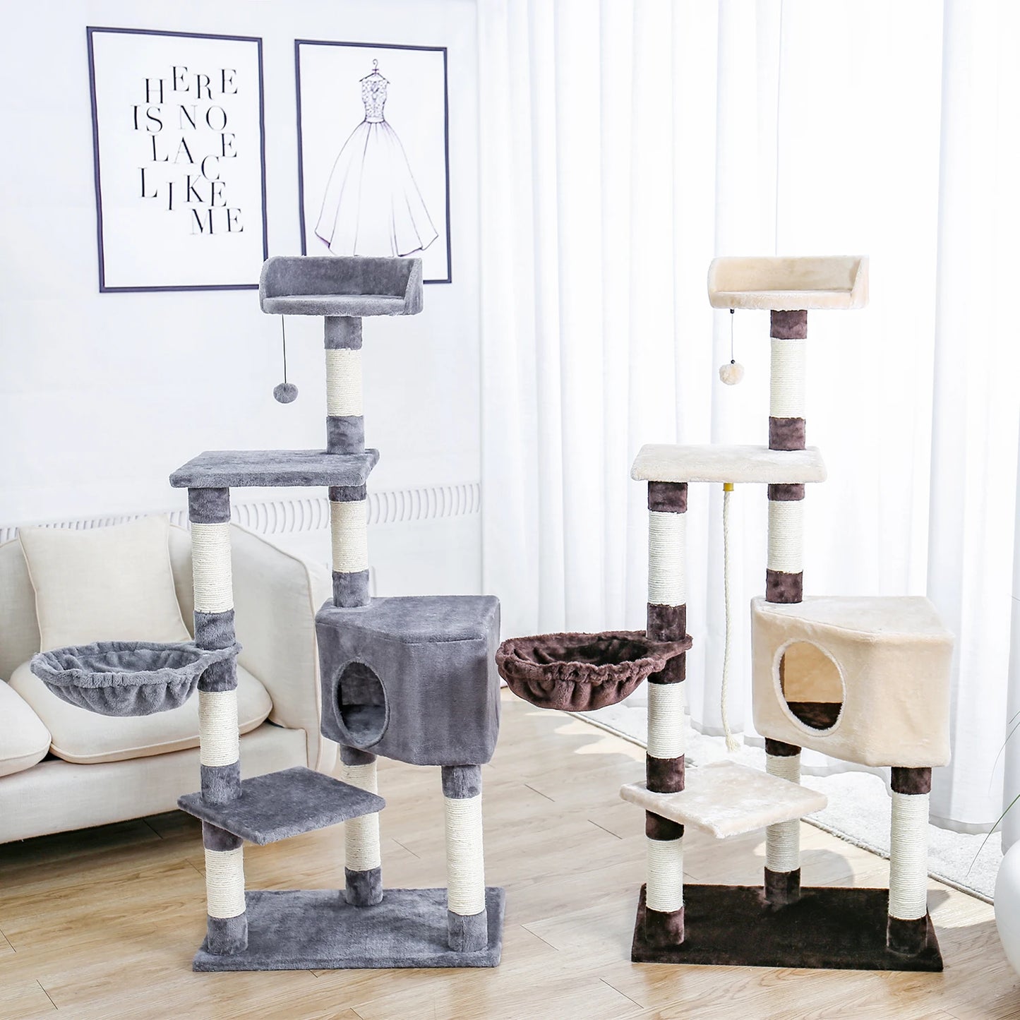 Cat Tree Scratch Toy