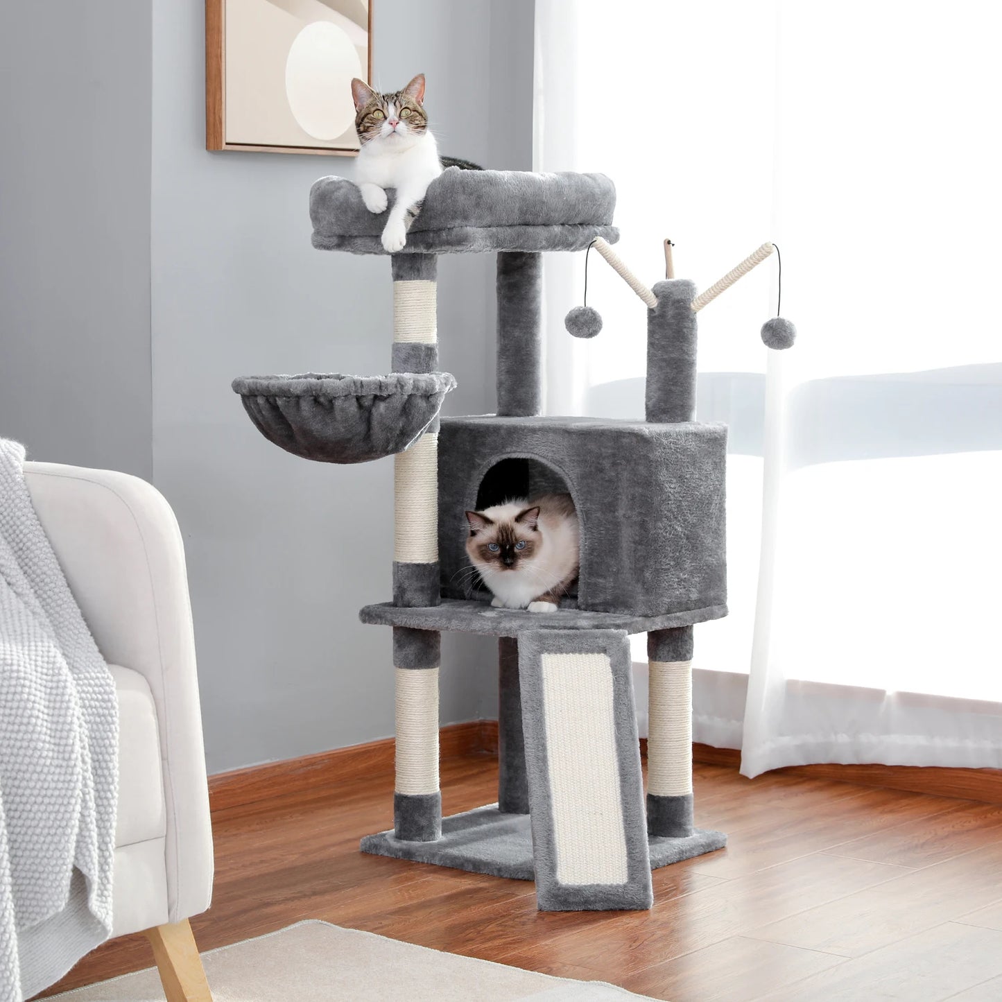 Cat Tree Scratch Toy