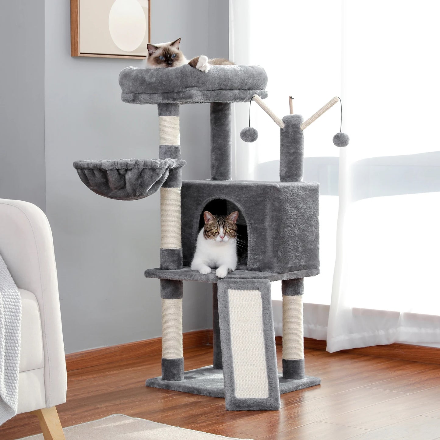 Cat Tree Scratch Toy