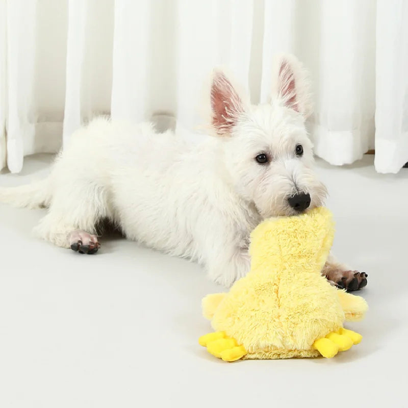 Plush Sound Toy Yellow Duck