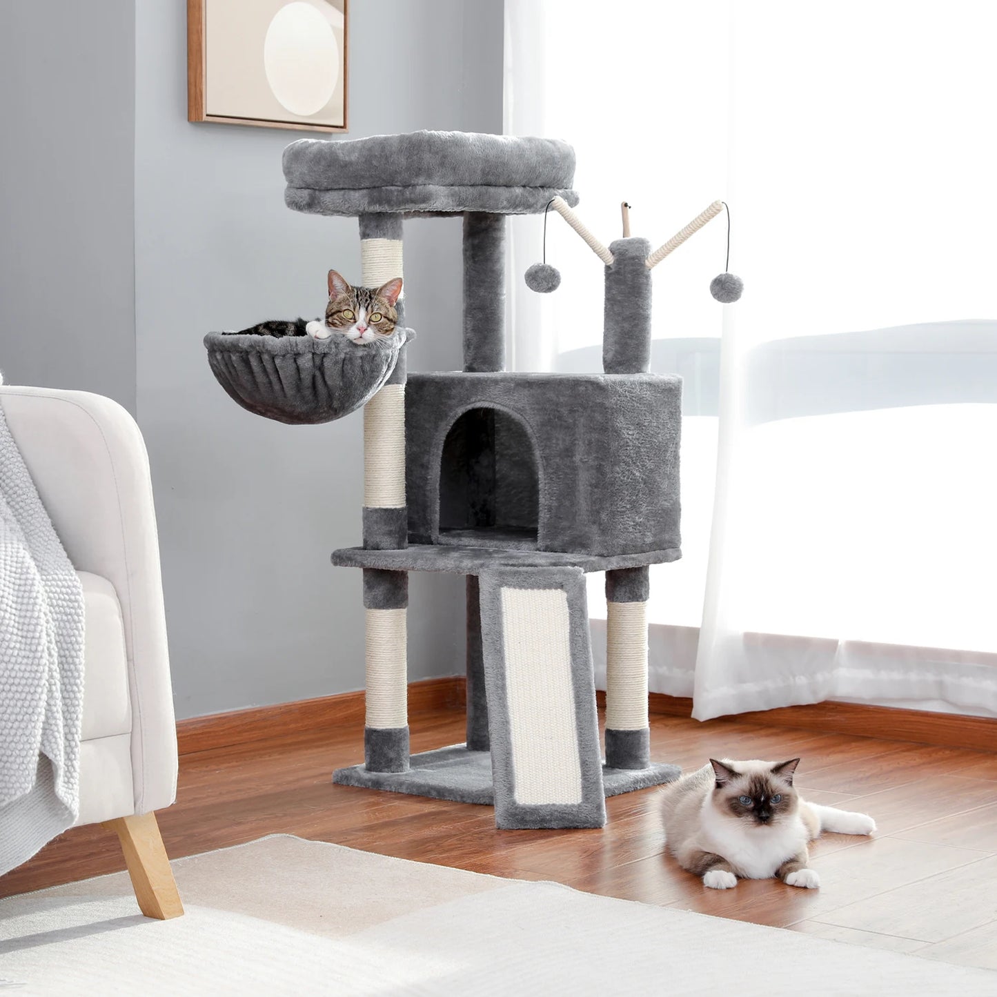 Cat Tree Scratch Toy