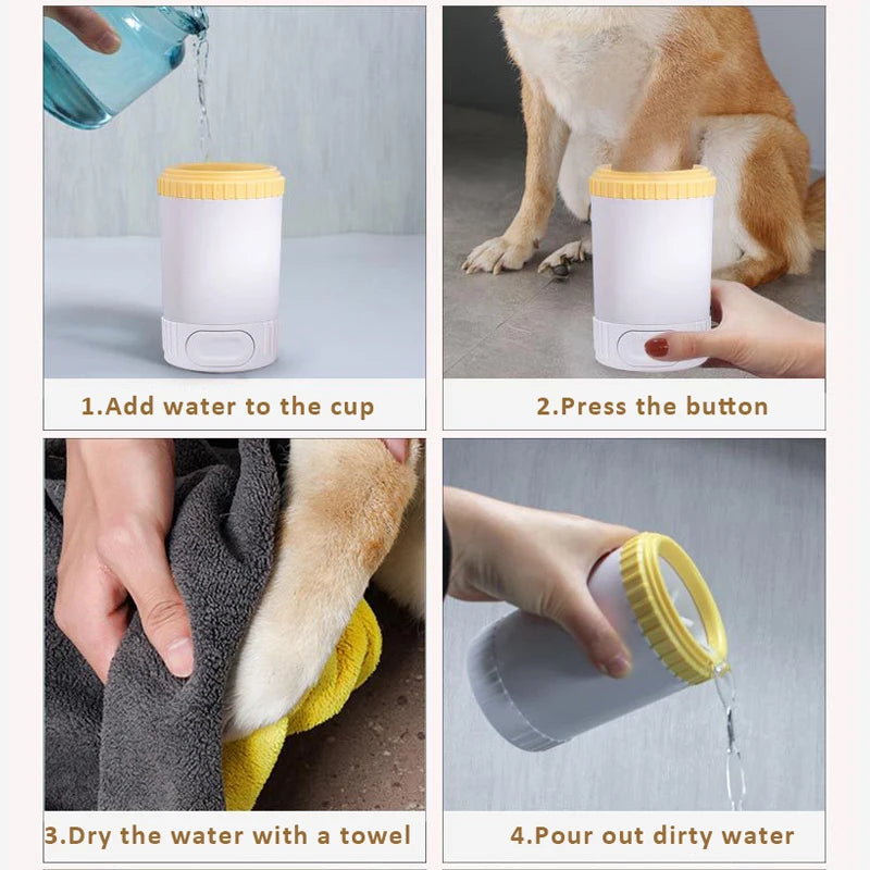 Semi-Automatic Pet Foot Washer