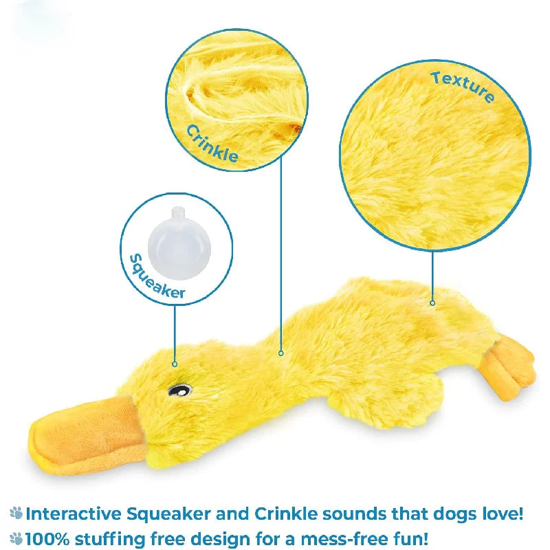 Plush Sound Toy Yellow Duck