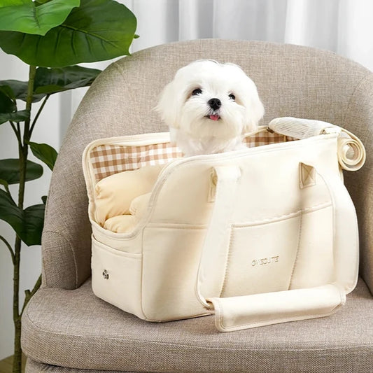 Puppy Portable Shoulder Handbag