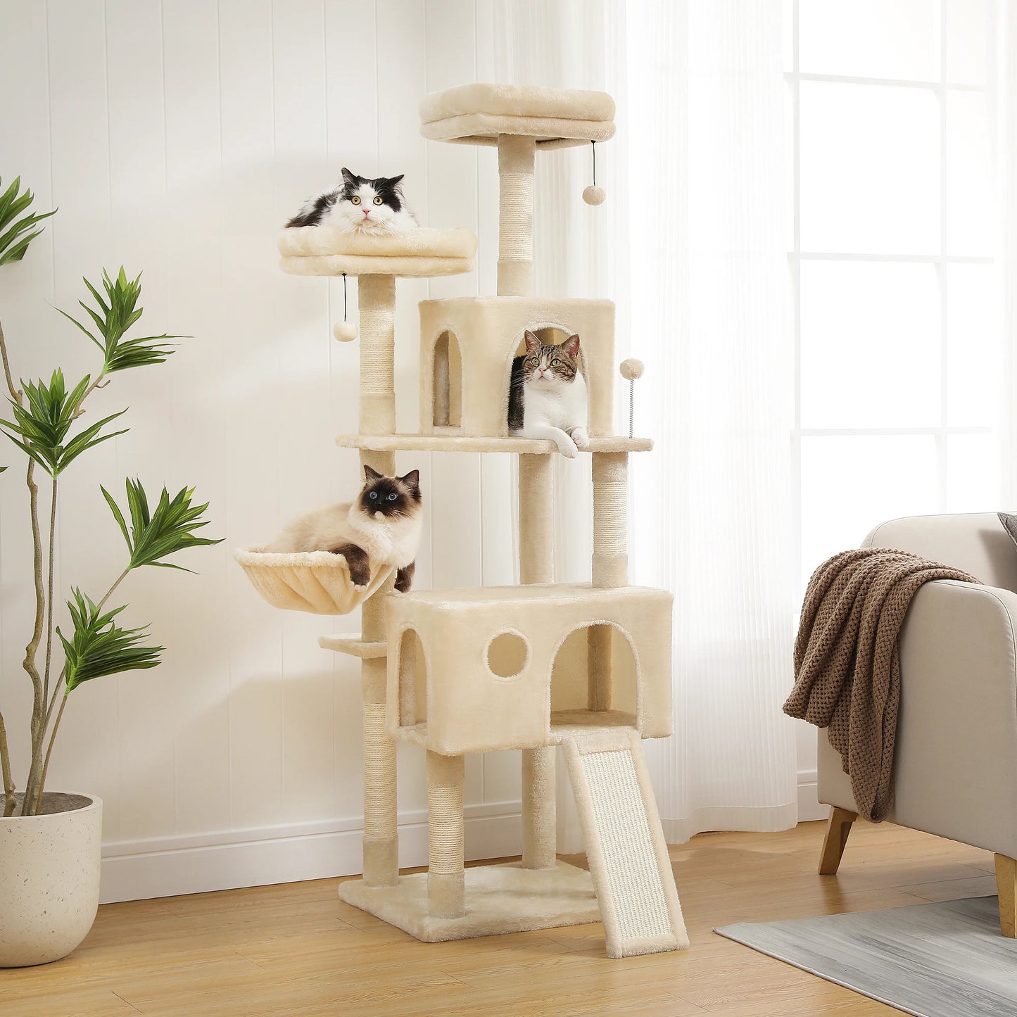 Cat Tree Scratch Toy