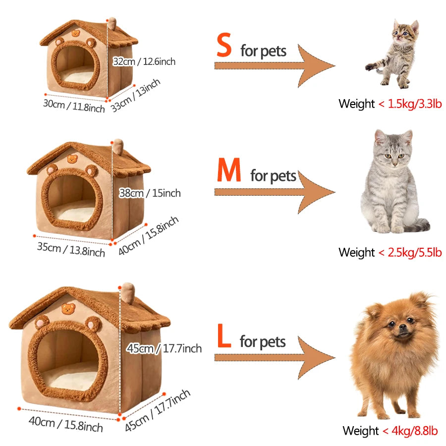 Foldable Sleeping Pet House