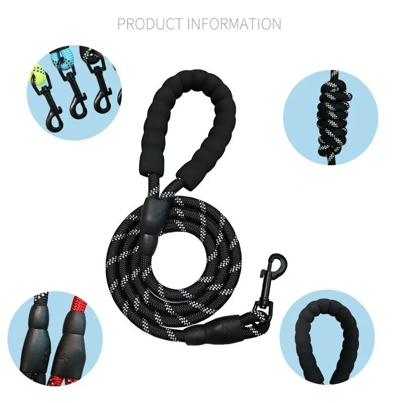 Pet Reflective Nylon Leash