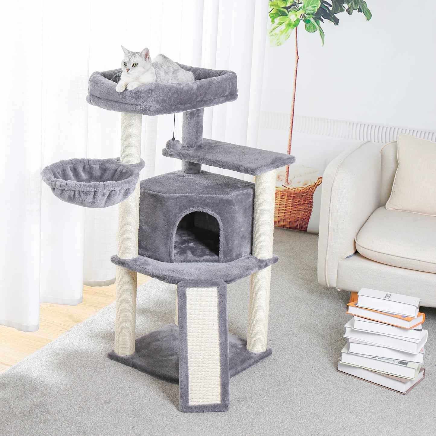 Cat Tree Scratch Toy